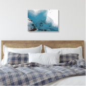 Herzgefüllter Gletscher Leinwanddruck (Insitu (Schlafzimmer))