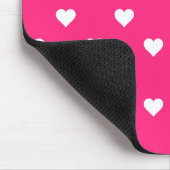 Herzgeschenkmuster, Valentinstag-Dekoration Mousepad (Ecke)