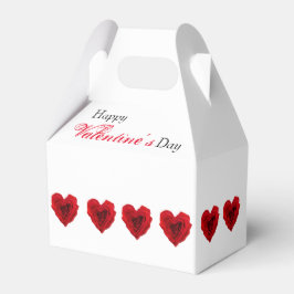 Herzgestalterische Rote Rose Valentinstag Geschenkschachtel