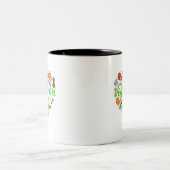 Herzgestaltete vegetarische Tasse (Mittel)