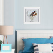 Herzgestalteter Foil Akzent für Hochzeitplakatdruc Foliendrucke (In Situ (Schlafzimmer))