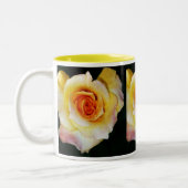 Herzgestalteter Rose-Cup Zweifarbige Tasse (Links)