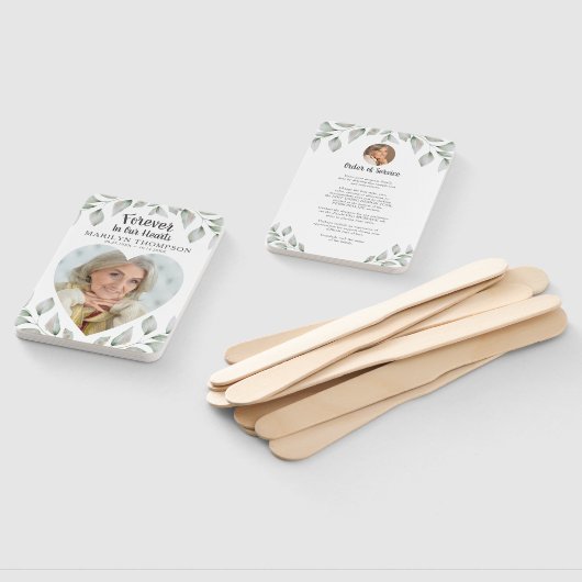 Herzgestaltetes Foto-Grünhaus Fächer (Non-assembled)