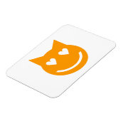 Herzgestapelte Augen Emoji Magnet (Linke Seite)