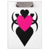 HERZGESTELLTE FRAU KLEMMBRETT (Vorderseite)