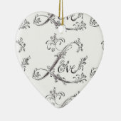 HERZGESTELLTE "WAHRE LIEBE" CHRISTMAS ORNAMENT (Rechts)