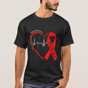 Herzgesundheit Herzkrankheit Bewusstsein Chd Herzs T-Shirt