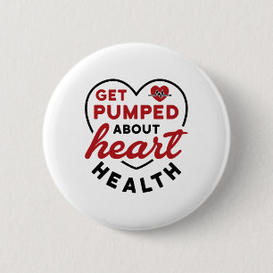 Herzgesundheit Herzkrankheit Bewusstsein Kardiolog Button