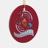 Herzgesundheit Keramikornament (Rechts)