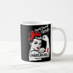 Herzgesundheitskrieger Herzkrankheit Bewusstsein C Kaffeetasse