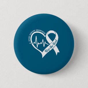 Herzgesundheitsmonat Herzerkrankung CHD Bewusstsei Button