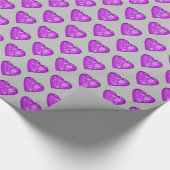 Herzglas Geschenkpapier (Ecke)