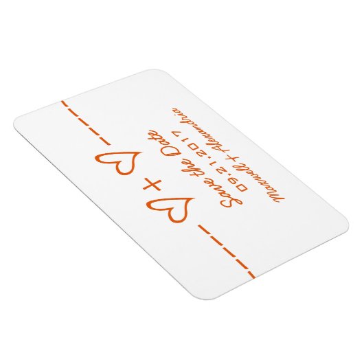 Herzgleichung Speichern Sie das Datumsfenster, Ora Magnet (Rechte Seite)