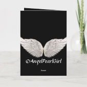 Herzgrußkarte Karte (Rückseite)