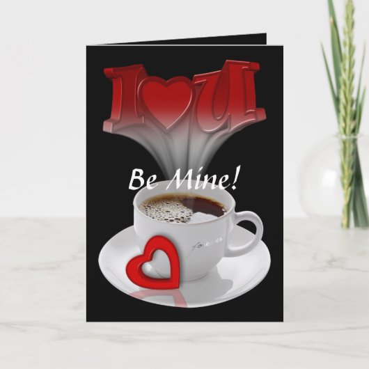 Herzgrußkarte Karte (Vorderseite)