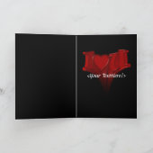 Herzgrußkarte Karte (Innenseite)