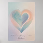 Herzharmonie Poster (Vorne)