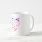 Herzherz Zeichnend Klassische Tasse (VorderseiteRechts)