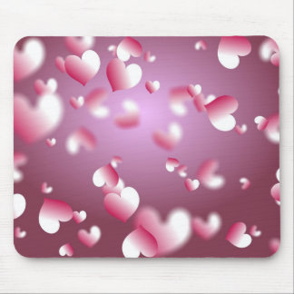 Herzhintergrund Mousepad