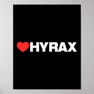 HerzHyrax - Minimalistischer Stil sauber - Ihr Fav Poster