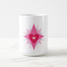 Herzillustration Herz Tasse