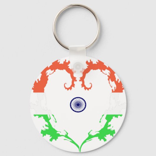 Herzindia Schlüsselanhänger (Vorderseite)