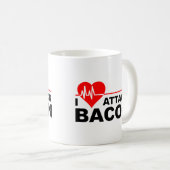 Herzinfarkt Bacon Funny Mug Kaffeetasse (VorderseiteRechts)