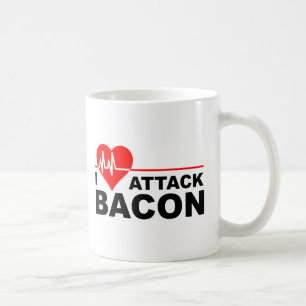 Herzinfarkt Bacon Funny Mug Kaffeetasse