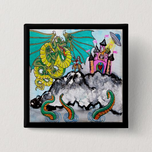 Herzinfarkt Button (Vorderseite)