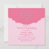 Herzinfarkt Geburtstagsparty Einladung (Rückseite)