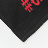 Herzinfarkt Operation Byp Bewusstsein Herz stolz M Fleecedecke (Ecke)