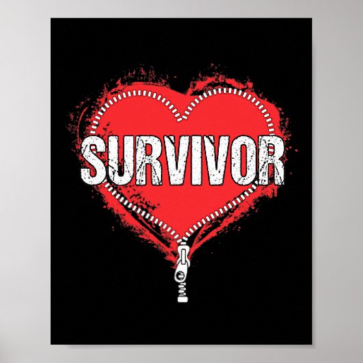 Herzinfarkt - Operation Survivor Poster (Vorne)