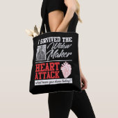 Herzinfarkt Operation überlebt Witwe Maker Herzanf Tasche (Von Nahem)