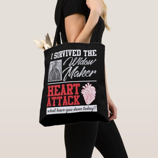 Herzinfarkt Operation überlebt Witwe Maker Herzanf Tasche (Von Nahem)