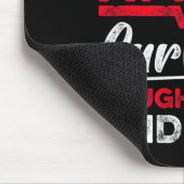 Herzinfarkt-Überlebender kämpfte hart und gewann r Mousepad (Ecke)