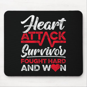 Herzinfarkt-Überlebender kämpfte hart und gewann r Mousepad