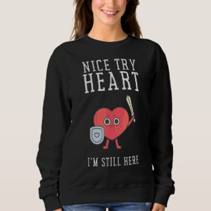 Herzinfarkt und Herzkrankheiten Sweatshirt