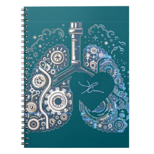 Herzinhalator Notizblock (Vorderseite)