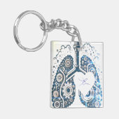 Herzinhalator Schlüsselanhänger (Vorderseite links)