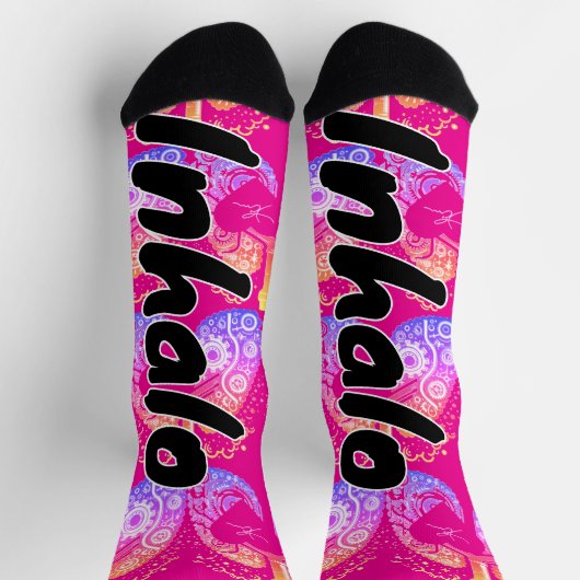 Herzinhalator Socken (Oben)