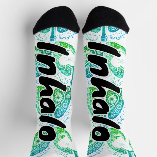 Herzinhalator Socken (Oben)