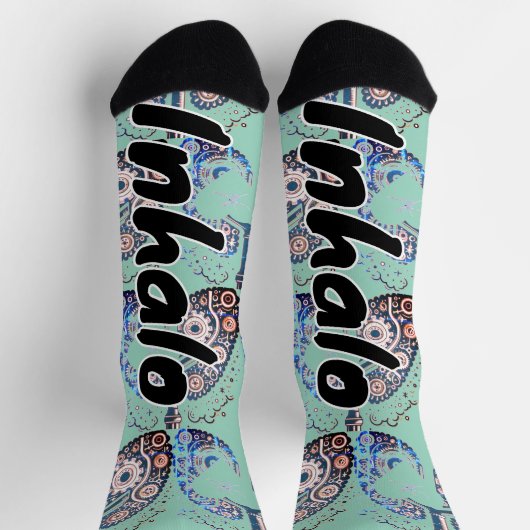 Herzinhalator Socken (Oben)