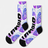 Herzinhalator Socken (Linkes Detail)