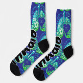 Herzinhalator Socken (Linkes Detail)