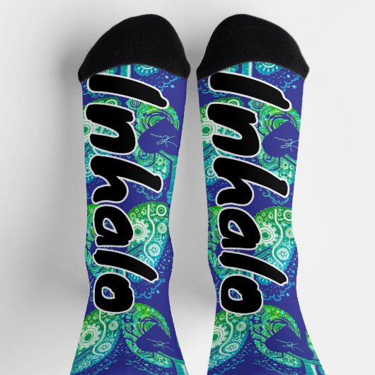 Herzinhalator Socken (Oben)