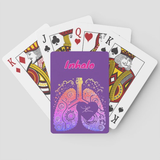 Herzinhalator Spielkarten (Rückseite)
