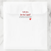 Herzinsuffizienz/ ER Unglaublich witzig Redewendun Runder Aufkleber (Tasche)