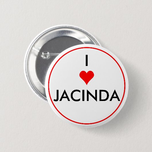 Herzjacinda Button (Vorne & Hinten)