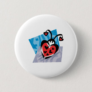 Herzkäfer Button