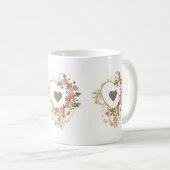 Herzkaffee Bean geformt Tasse (VorderseiteRechts)
